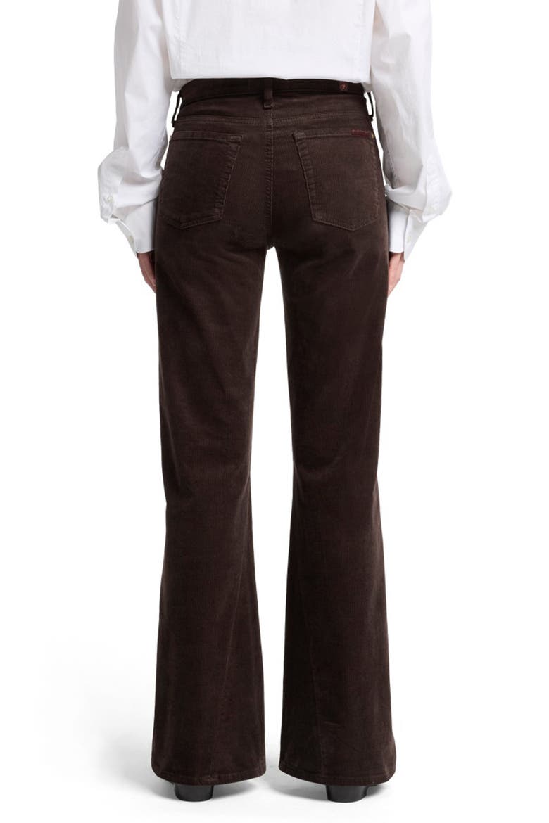 Dojo Tailorless Twist Seam Flare Corduroy Pants, Alternate, color, CORDUROY COFFEE