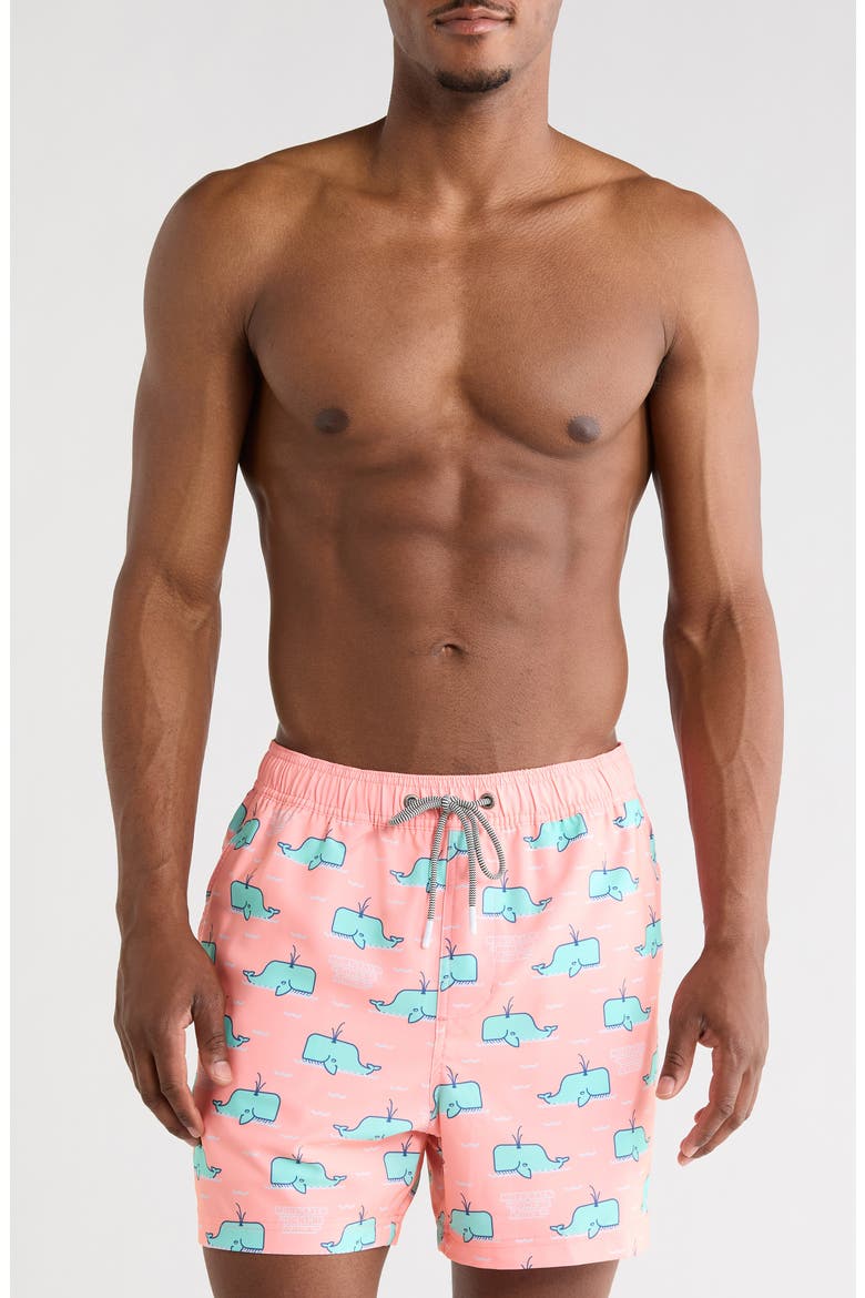 Moby 2.0 Swim Trunks, Main, color, PINK