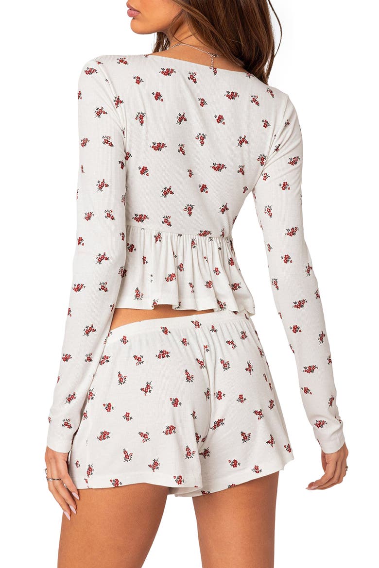 Meliora Rib Crop Top, Alternate, color, WHITE