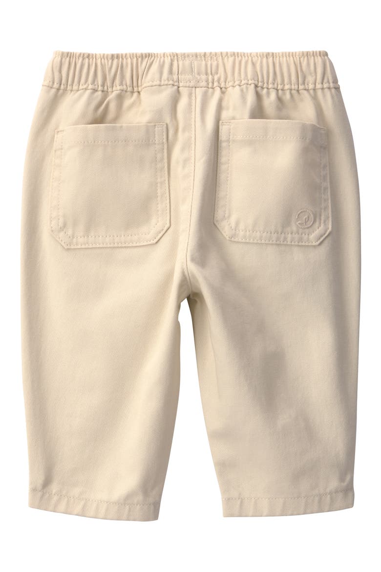 Kids' Organic Cotton Twill Pants, Alternate, color, CREAM