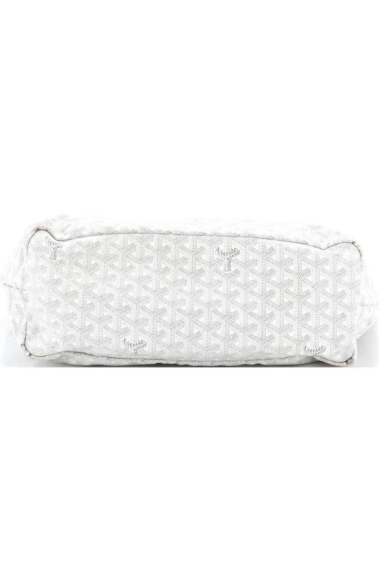 Pre-Owned Goyard Saint Louis Tote Coated Canvas PM, Alternate, color, White