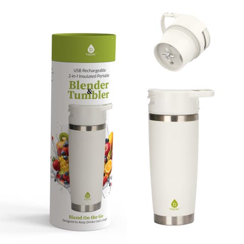 2-in-1 Insulated Portable Blender & Tumbler