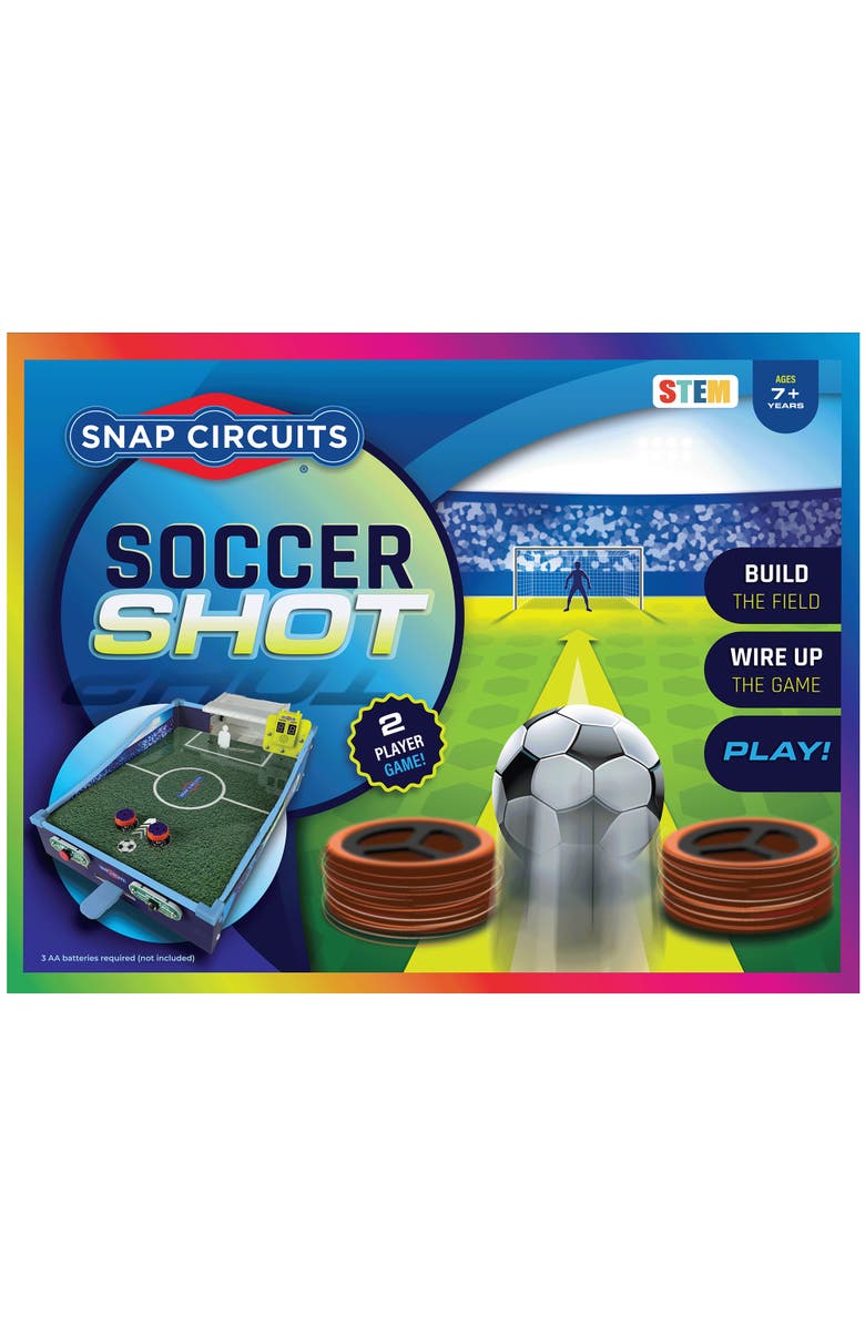 Snap Circuits Soccer Shot Wire Tabletop Game, Main, color, Multicolored