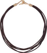 Laundry by Shelli Segal Suede Layered Necklace