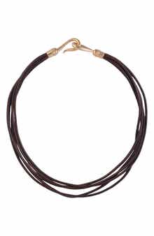 Laundry by Shelli Segal Suede Layered Necklace