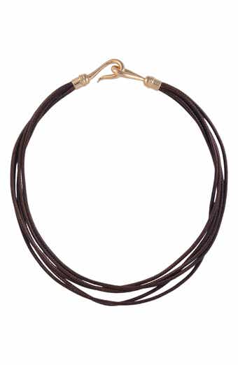Laundry by Shelli Segal Suede Layered Necklace