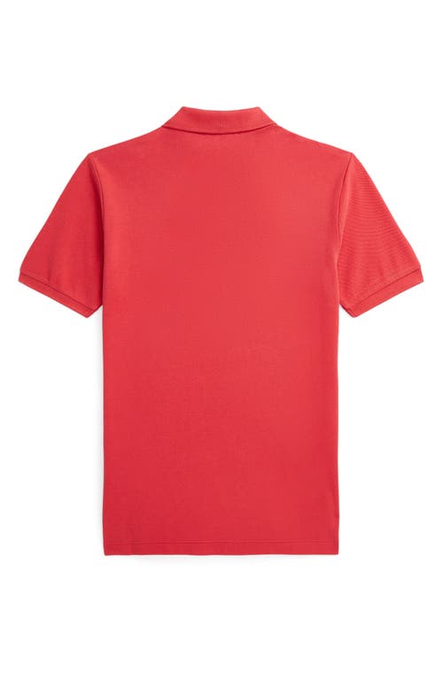 Polo Ralph Lauren Big Boys Scooter-embroidered Polo Shirt In Starboard Red