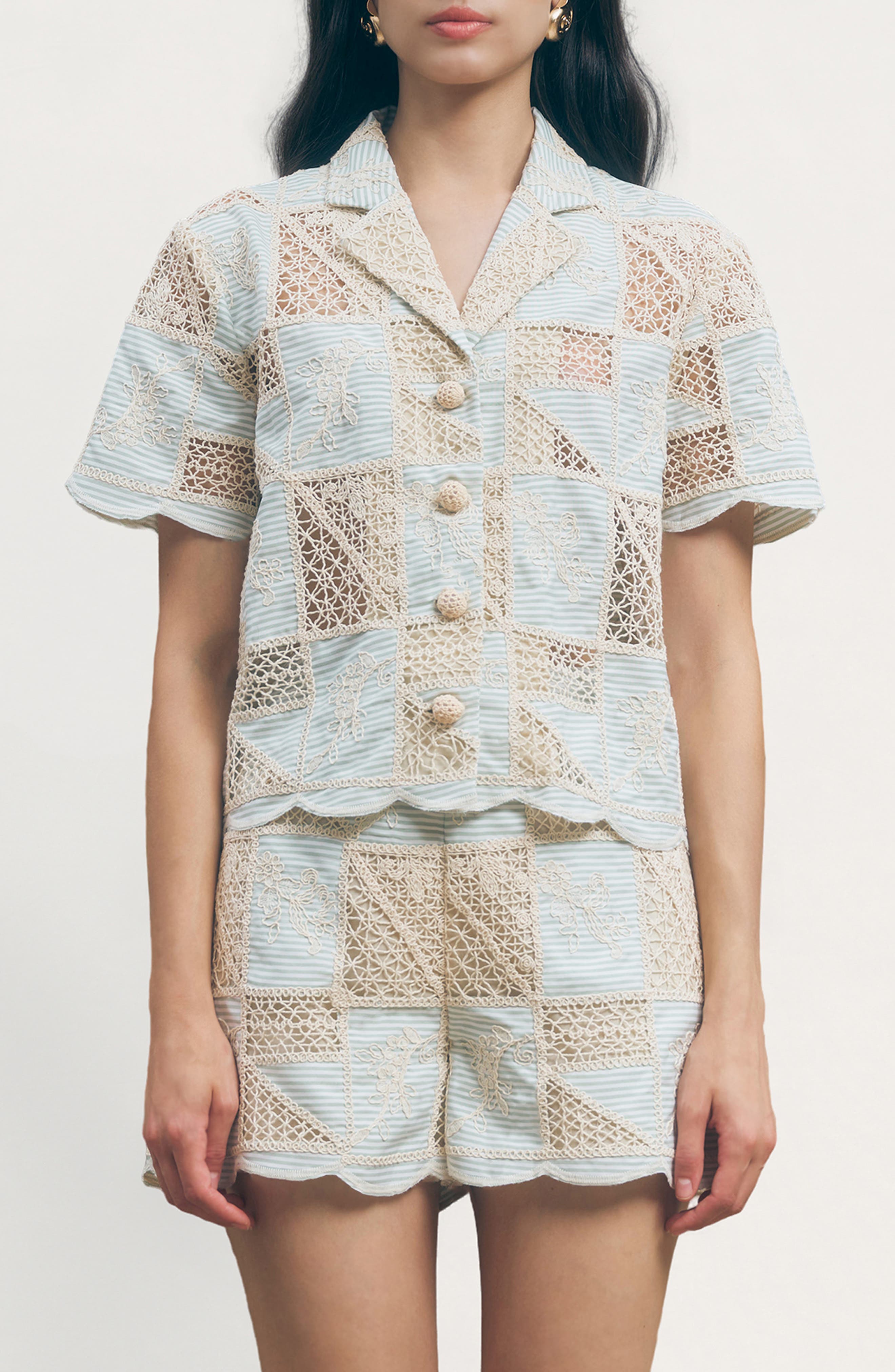 selected GREEN BEIGE MULTI