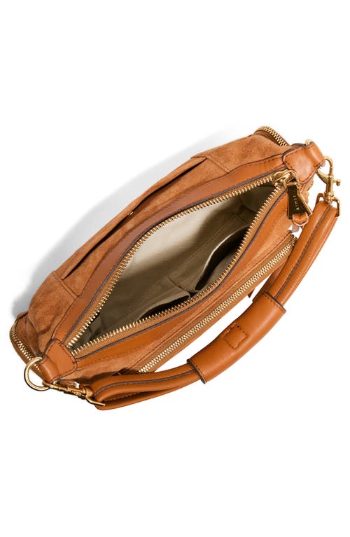 Aimee Kestenberg Away We Go Suede Shoulder Bag