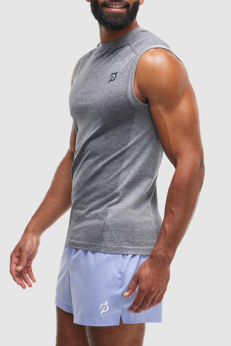 Seamless Muscle Tank, Alternate, color, Dark Grey