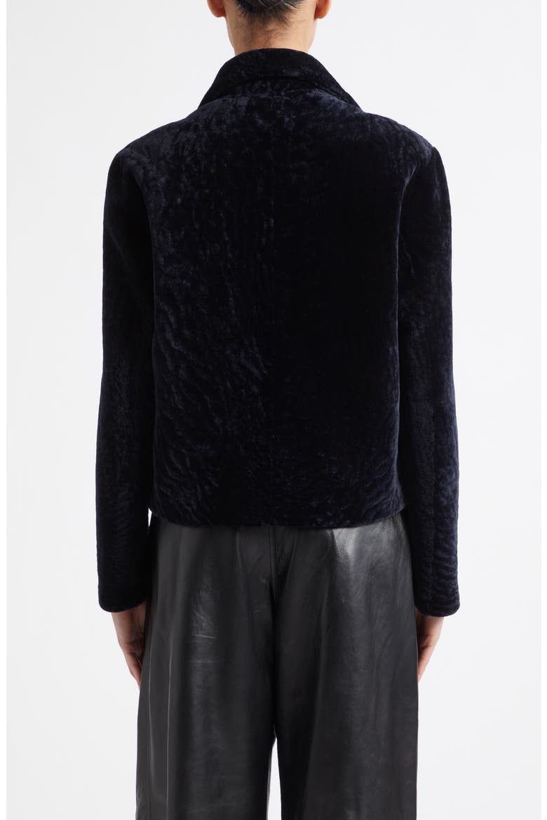 Genuine Emy Merino Shearling Jacket, Alternate, color, NIGHT