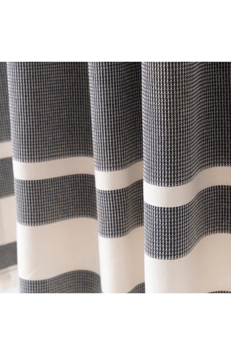 Olive 
Linen Waffle Shower Curtain, Alternate, color, 