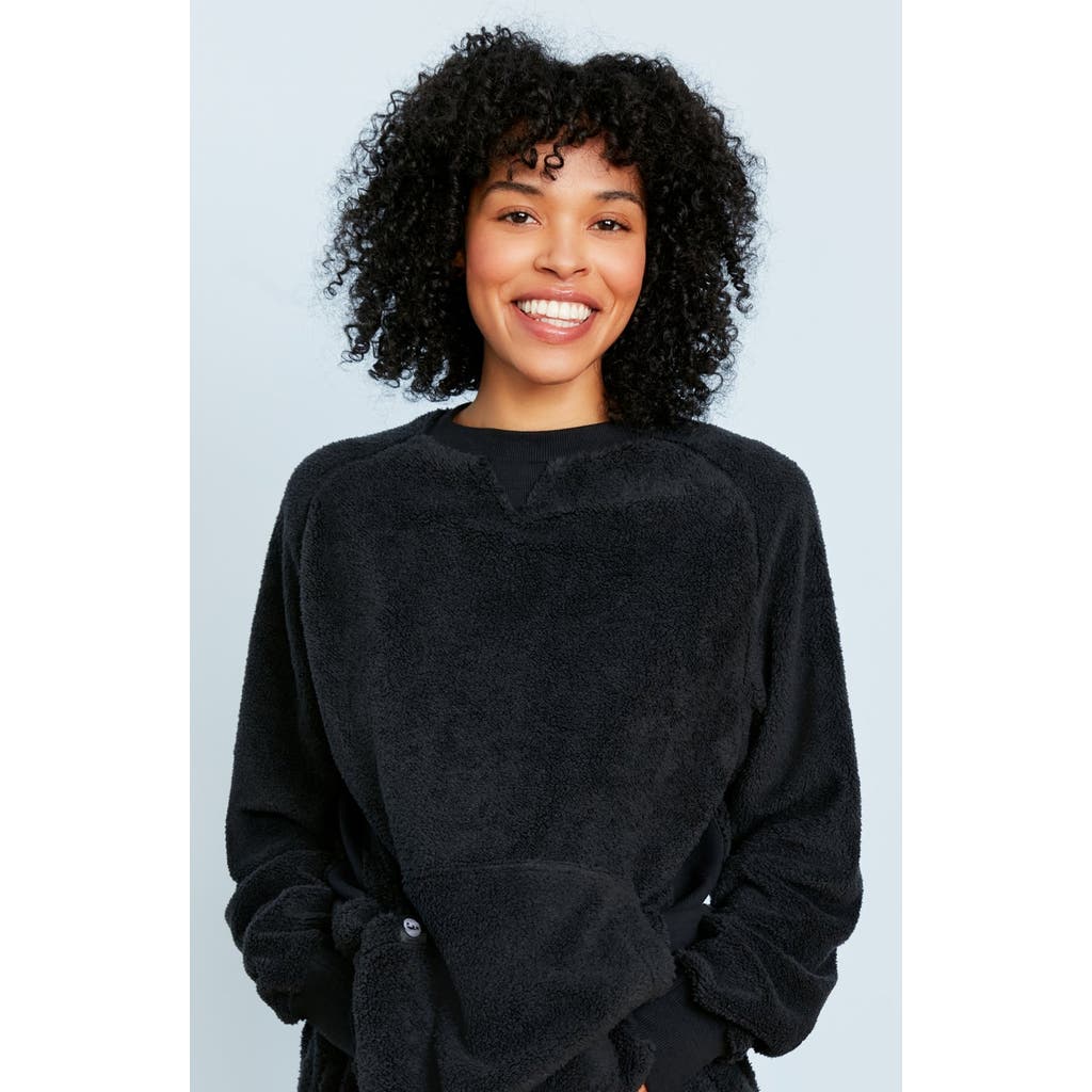 Jambys Floof Crew Crewneck in Black  product