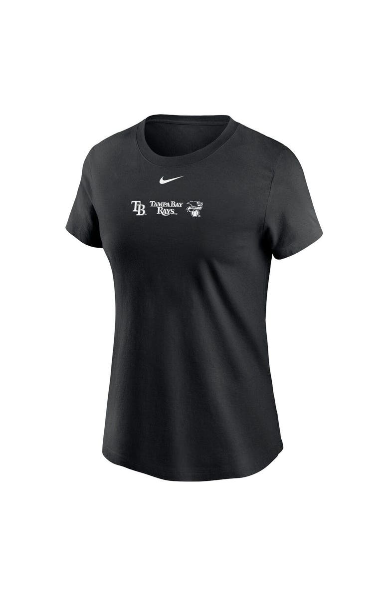 Nike Women's Nike Black Tampa Bay Rays Over Shoulder T-Shirt, Alternate, color, Black