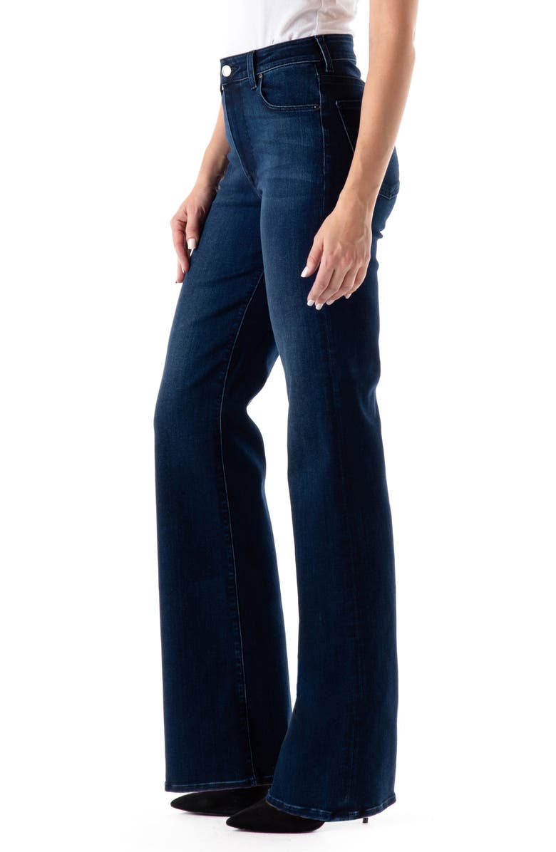 Fidelity Denim Katie High Waist Flare Leg Jeans, Alternate, color, 