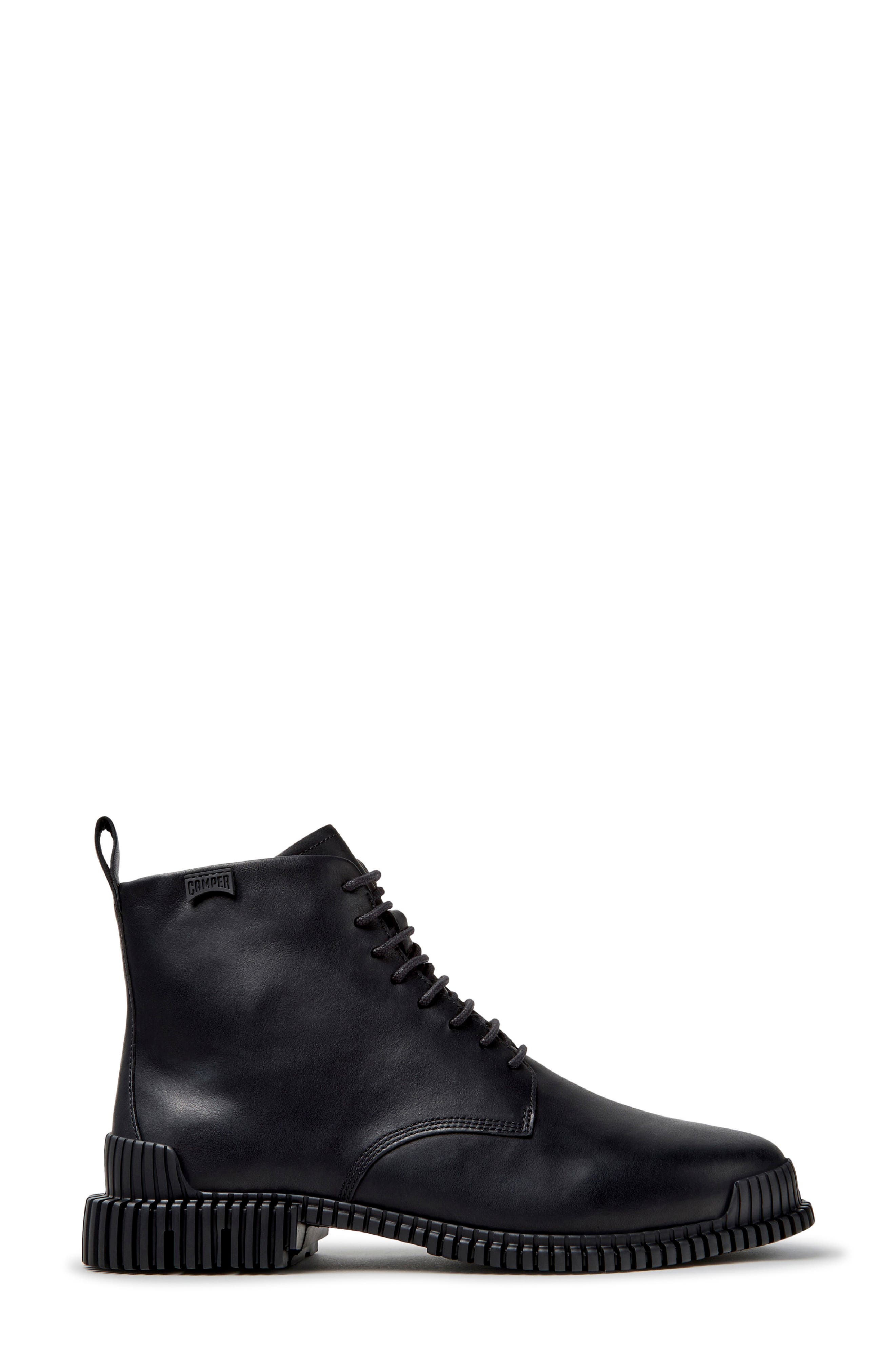 Pix Lace-up Bootie, Alternate, color, BLACK
