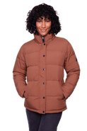 Alpine North FORILLON - Vegan Down Short Quilted Puffer Jacket