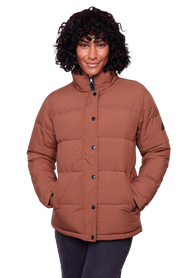 Alpine North FORILLON - Vegan Down Short Quilted Puffer Jacket