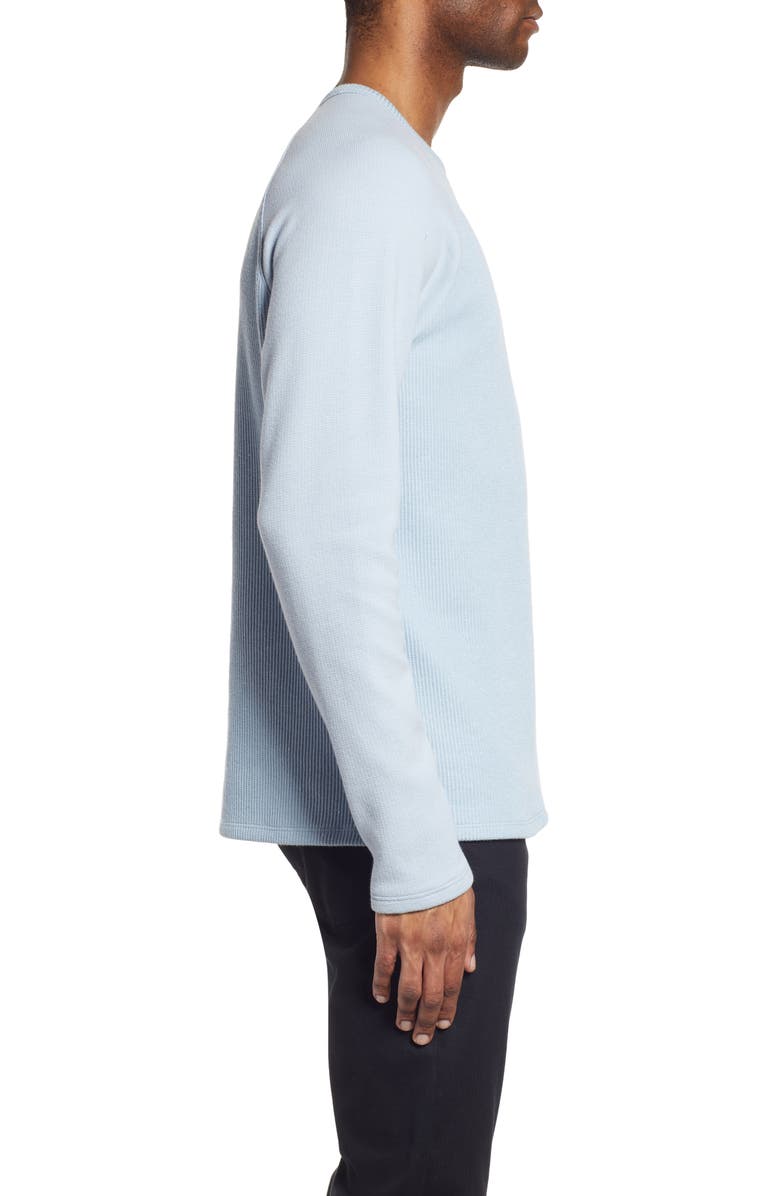 Vince Double Knit Baseball Crewneck T-Shirt, Alternate, color,