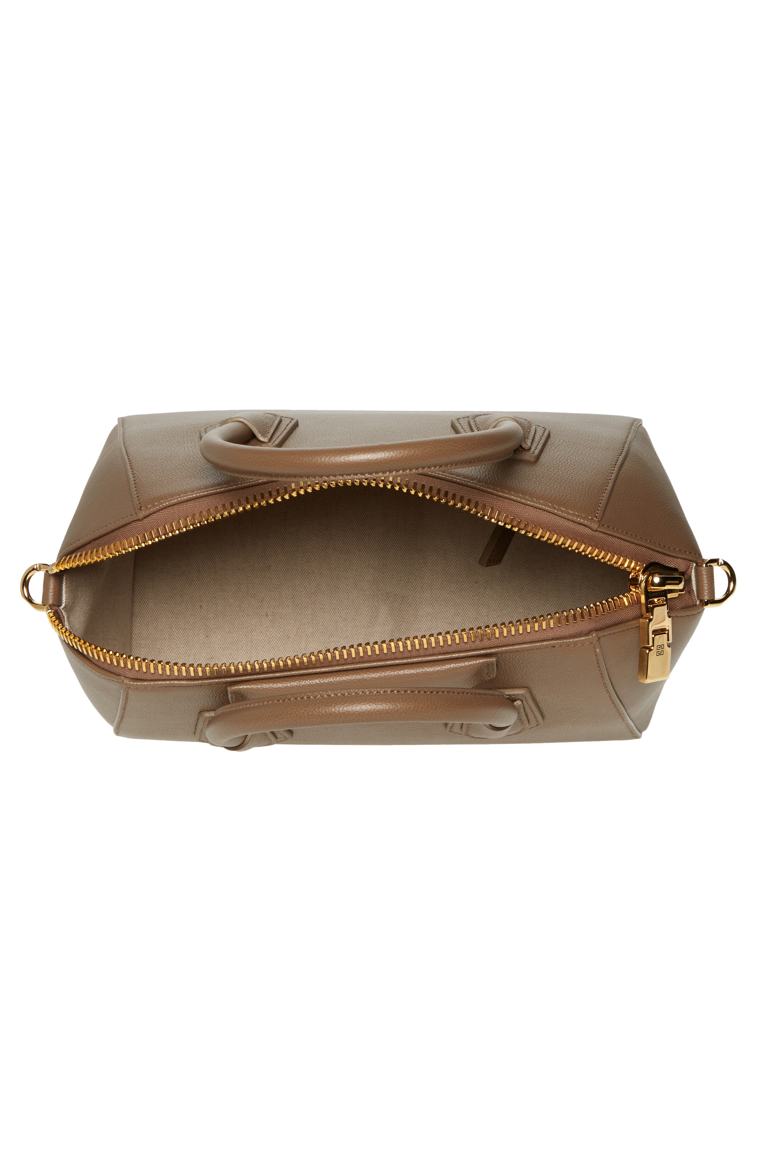 Givenchy Small Antigona Leather Satchel, Alternate, color, 