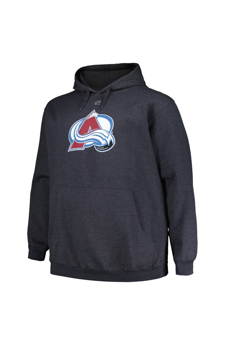 PROFILE Men
s Profile Nathan MacKinnon Charcoal Colorado Avalanche Big
Tall Name
Number Pullover Hoodie, Alternate, color, Charcoal