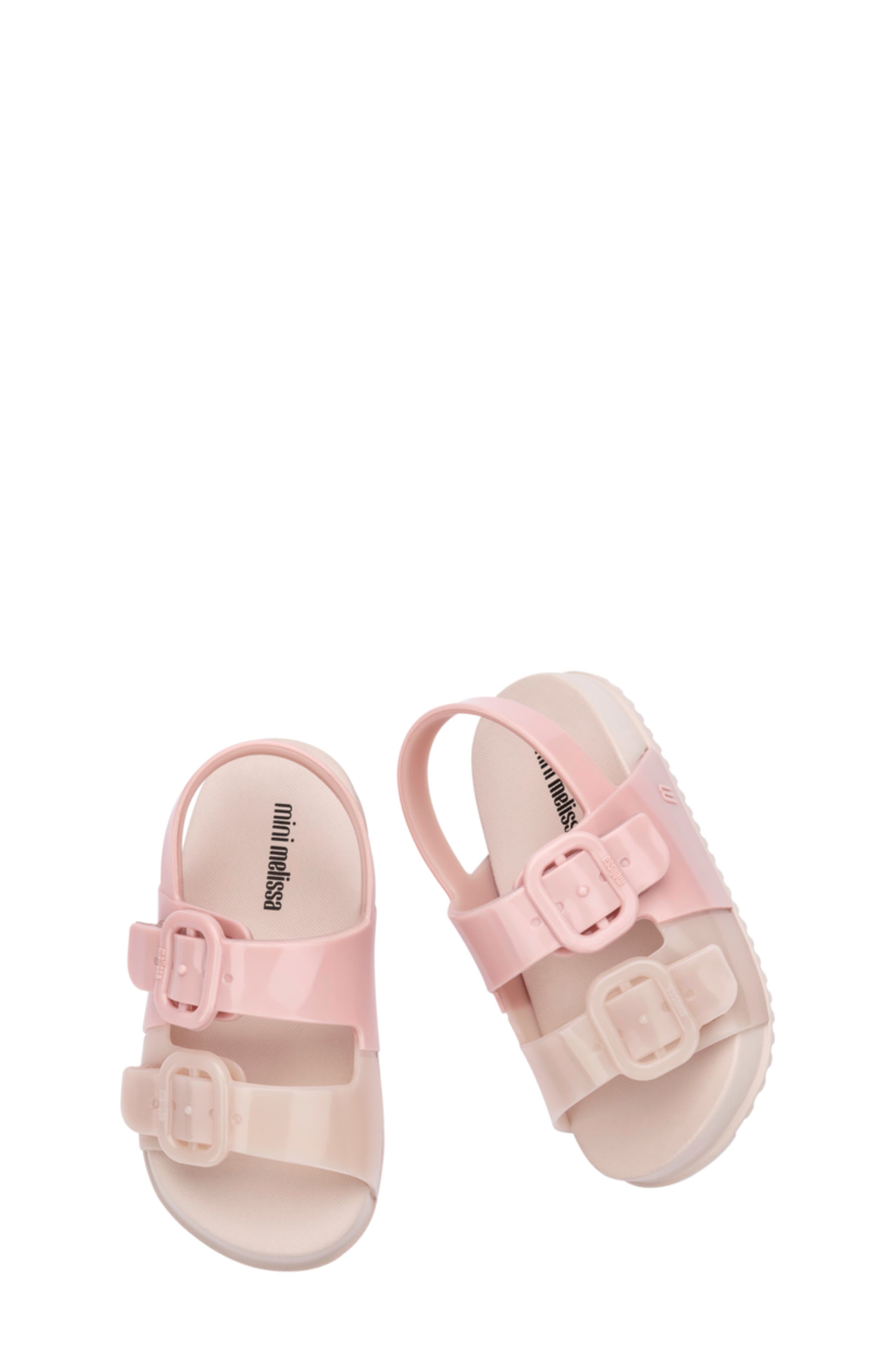 Kids' Mini Cozy Slingback Sandal, Alternate, color, PINK/BEIGE