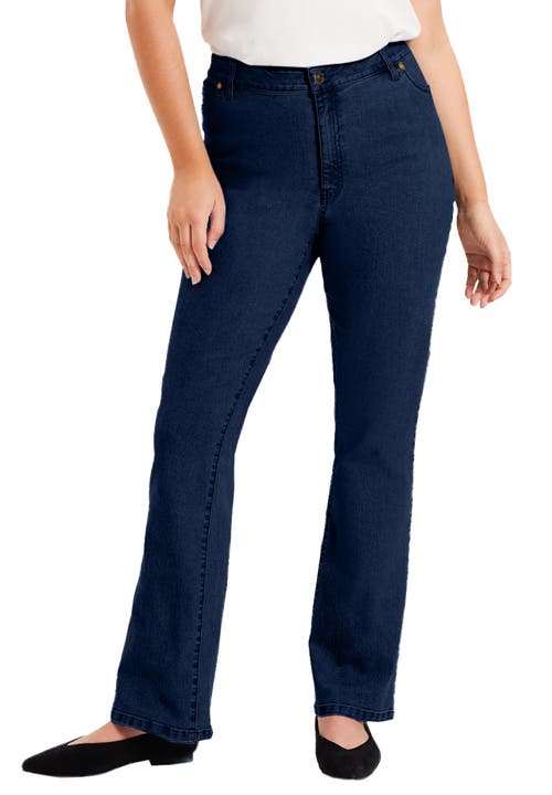 June + Vie June Fit Bootcut Jeans In Blue