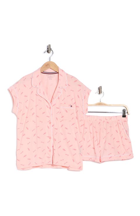 Piped Cotton Pajamas