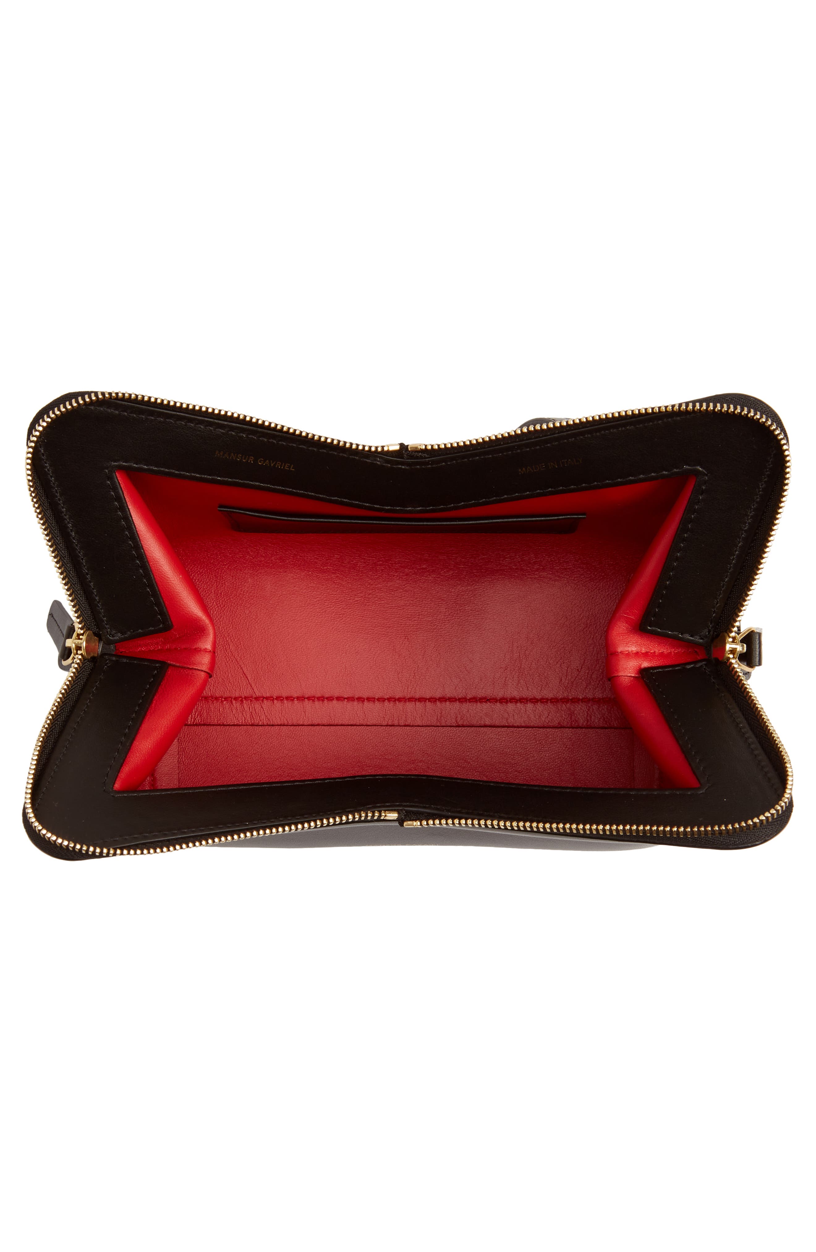 Mansur Gavriel Mini M Frame Leather Shoulder Bag, Alternate, color, 