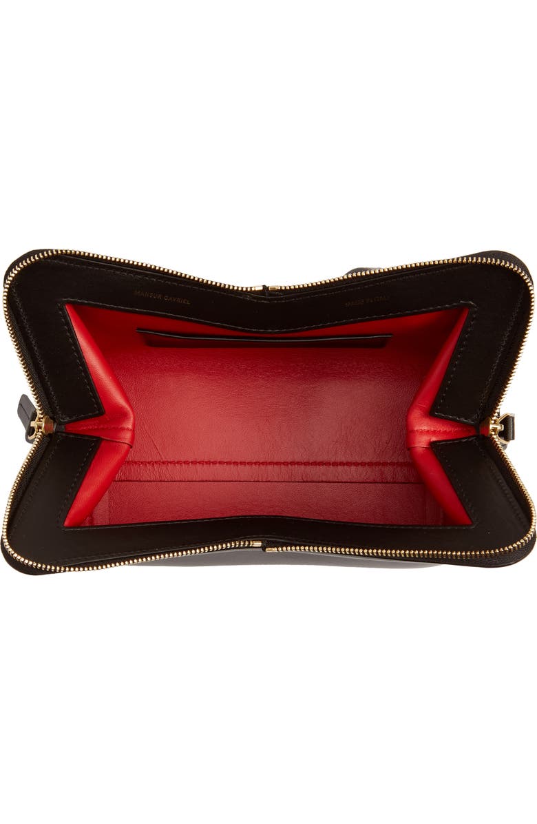 Mansur Gavriel Mini M Frame Leather Shoulder Bag, Alternate, color,