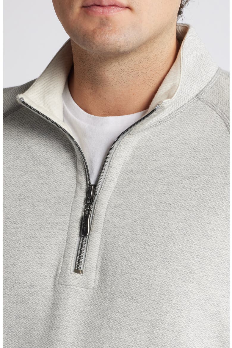 Four Seas Reversible Half Zip Pullover, Alternate, color, BALA SHARK