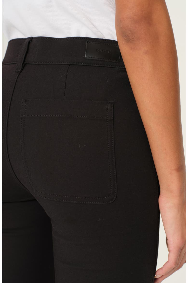 Mara Instasculpt Mid Rise Ankle Straight Leg Jeans, Alternate, color, BLACK ONYX DYNAMIC