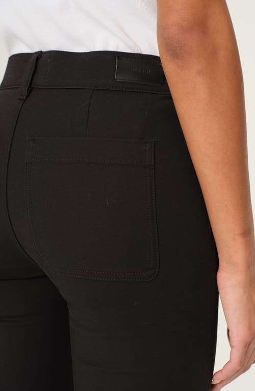 Dl1961 Mara Straight Mid-rise Instasculpt Ankle Jeans In Black