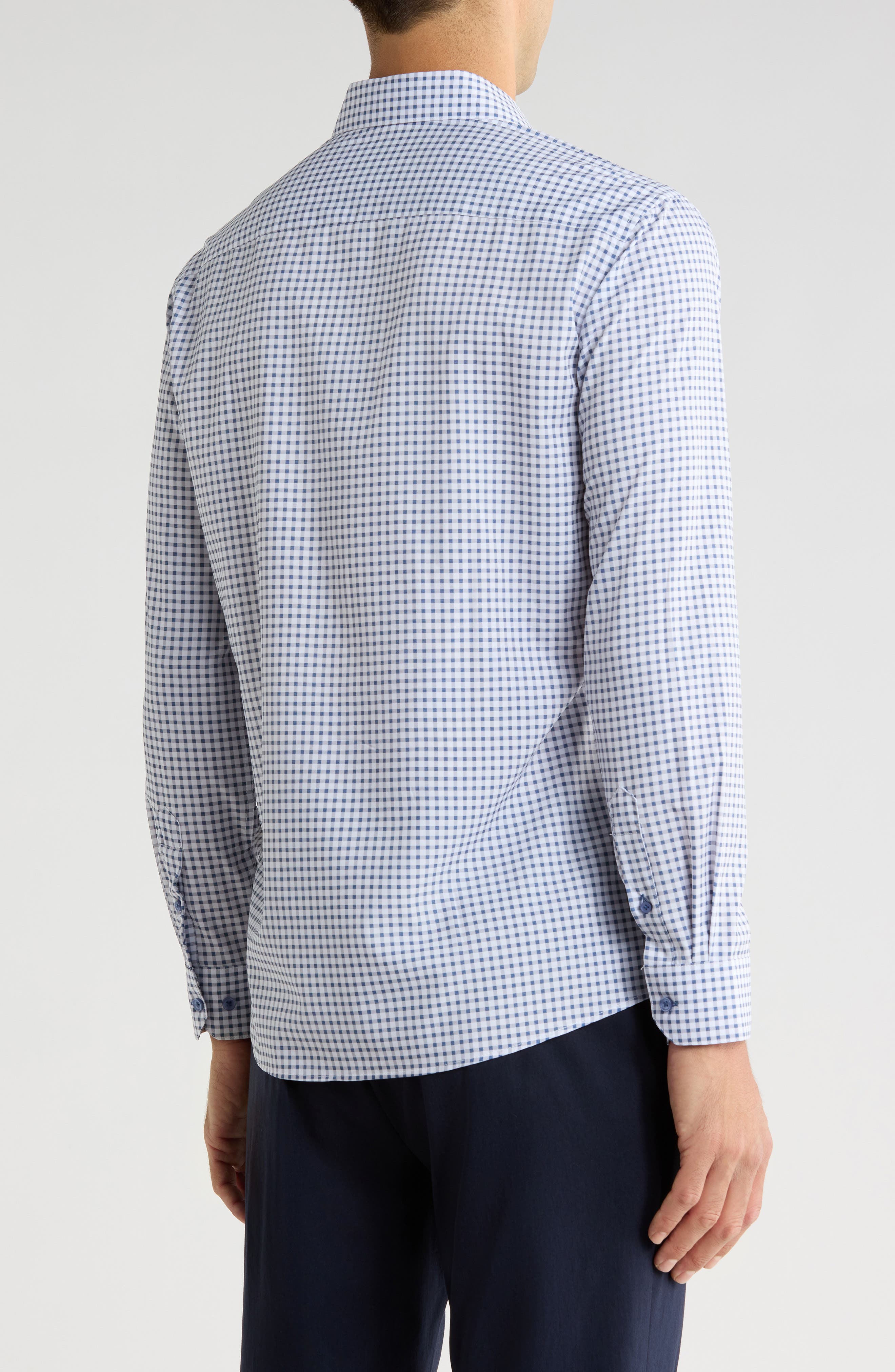Performance Stretch Winkle Free Button-Up Shirt - image 2