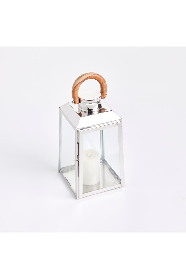 Oceanside Outdoor Lantern, Alternate, color, Silver