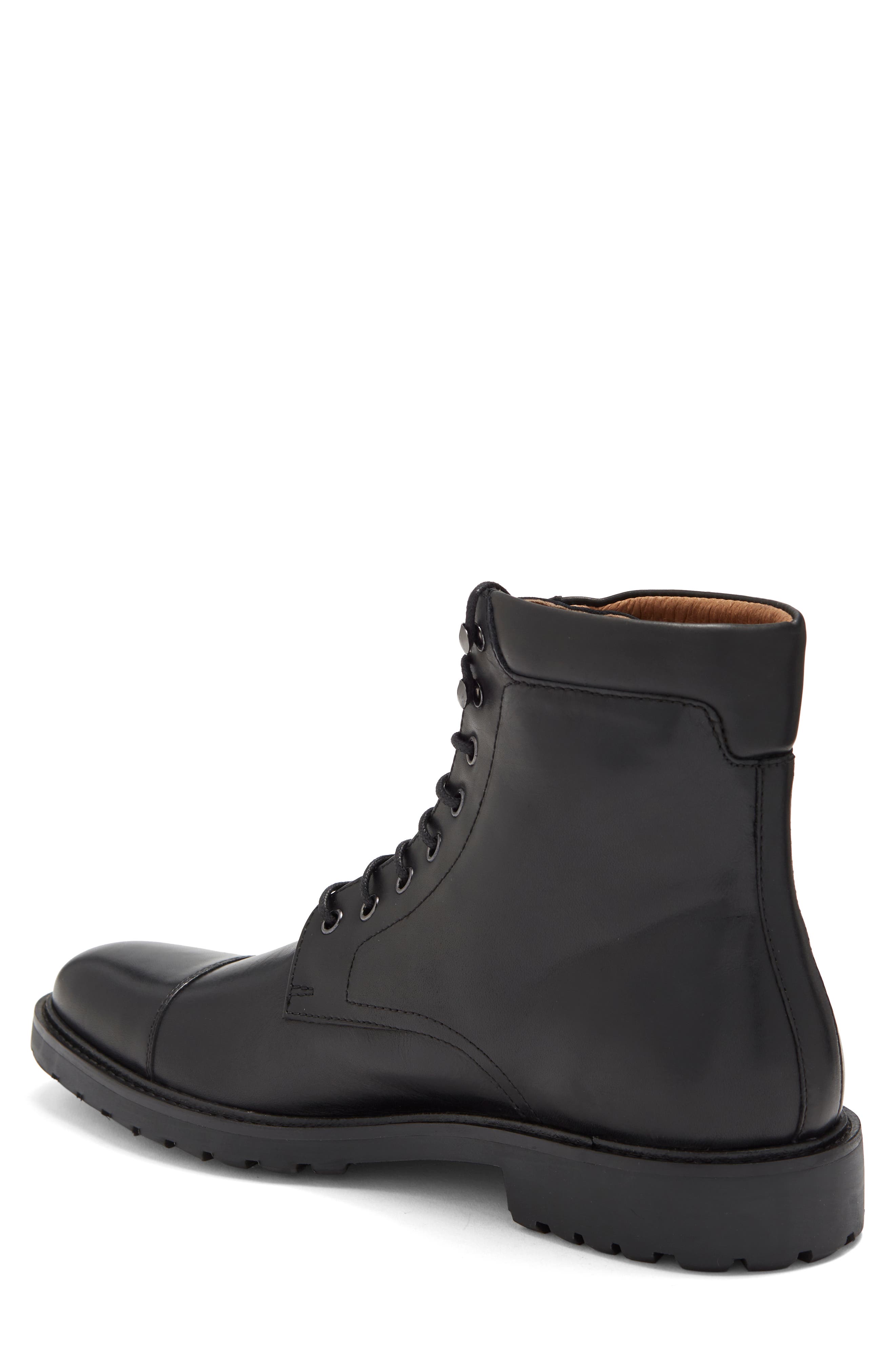 WINTHROP Oakridge Lug Sole Boot, Alternate, color, Black