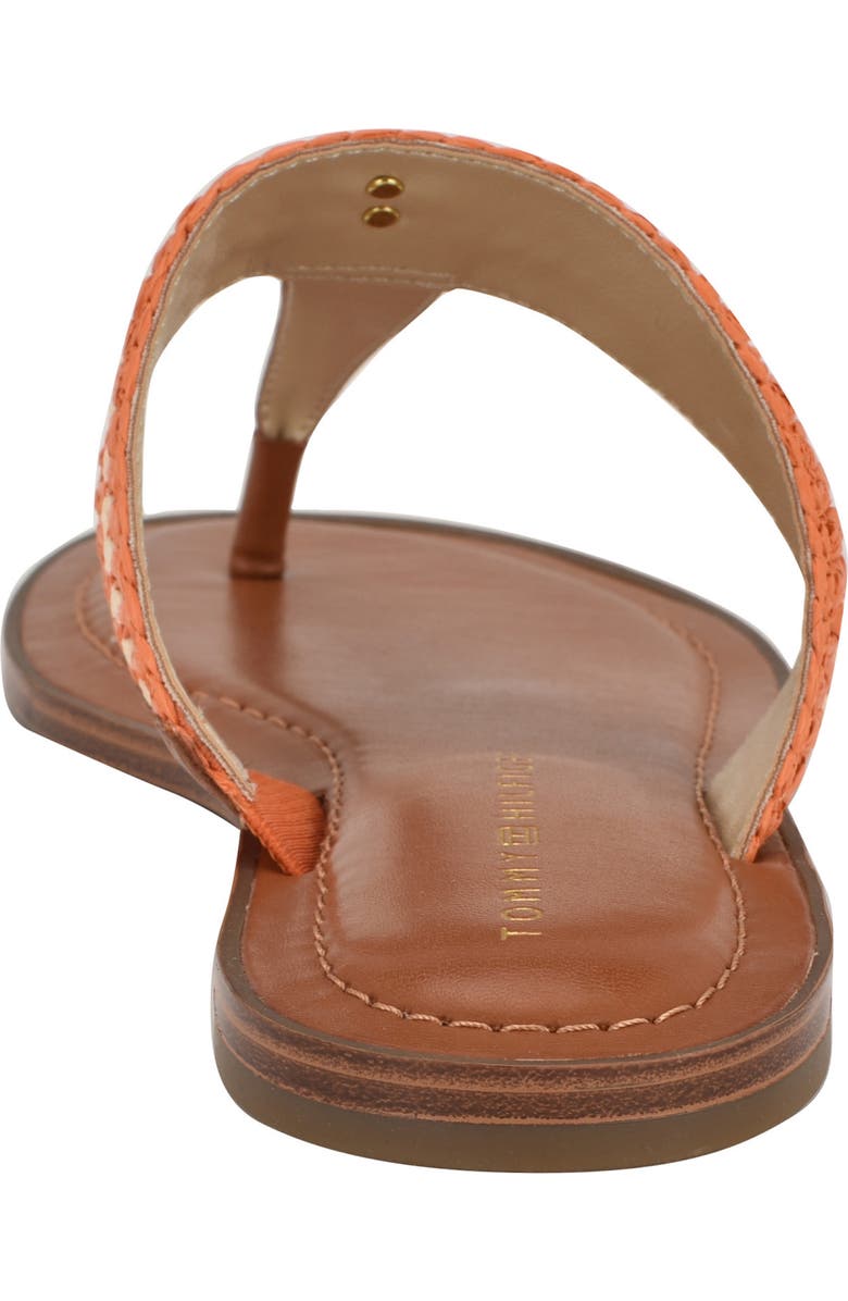 Tommy Hilfiger Gojia Flip Flop, Alternate, color, Ora01