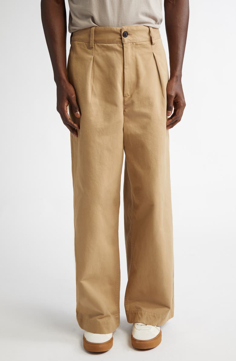 Noah Pleated Baggy Chinos, Main, color, 