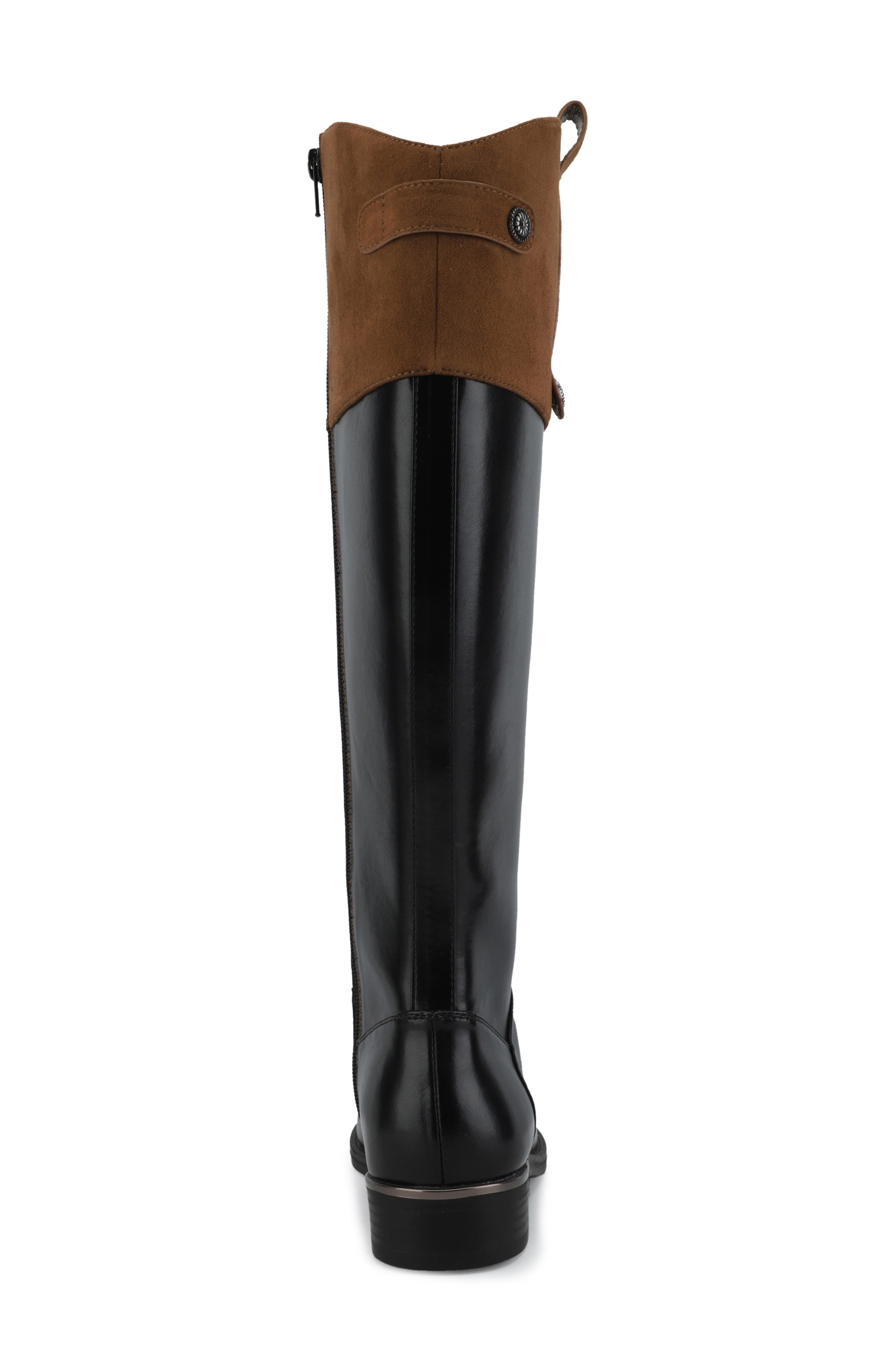 Vintage Havana Fog Knee High Leather Riding Boot (Women) | Nordstrom
