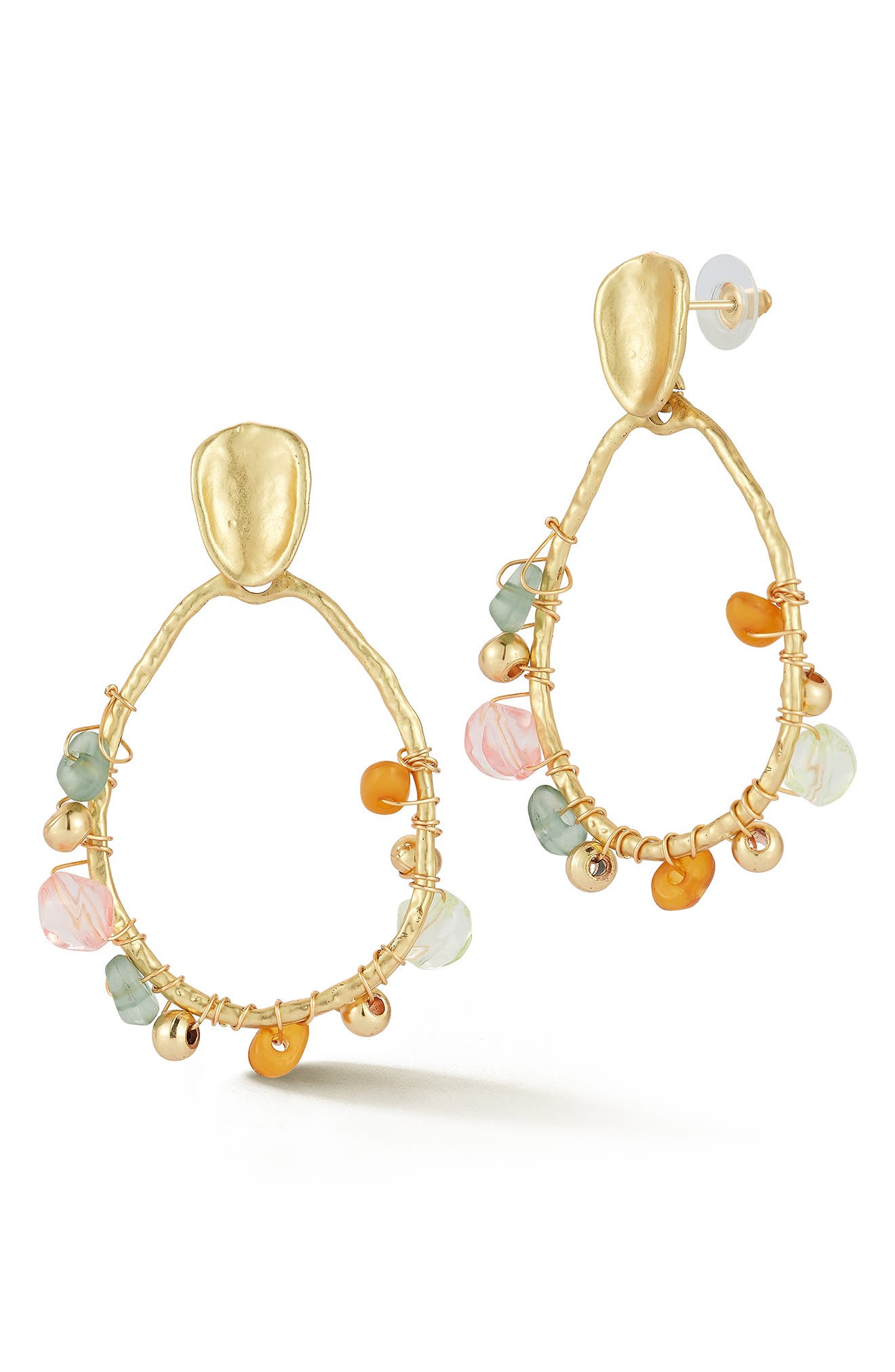 SPHERA MILANO Statement Hoop Earrings