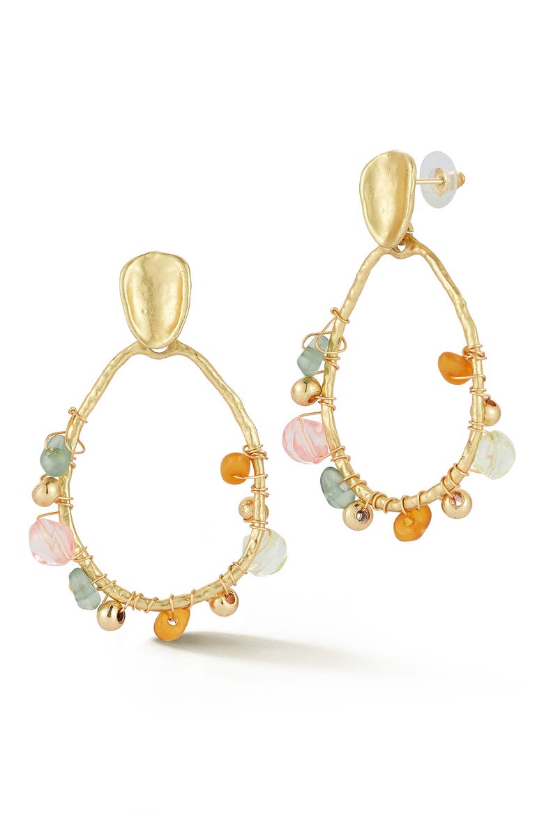 Statement Hoop Earrings, Main, color, GOLD