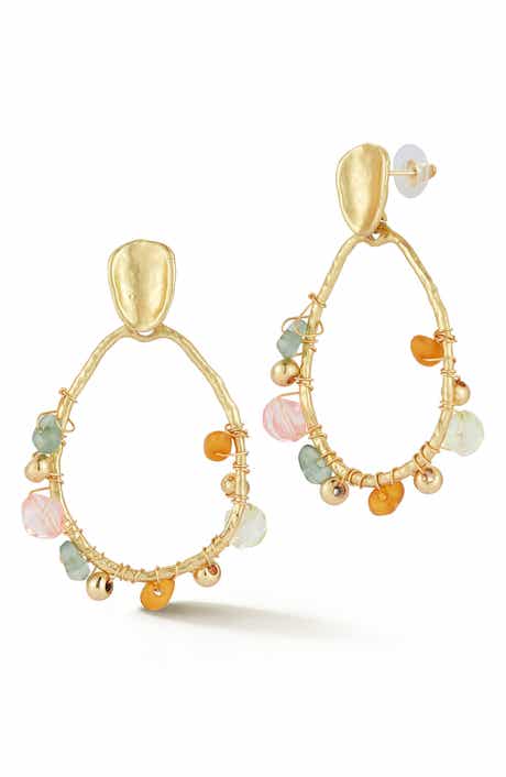 SPHERA MILANO Statement Hoop Earrings