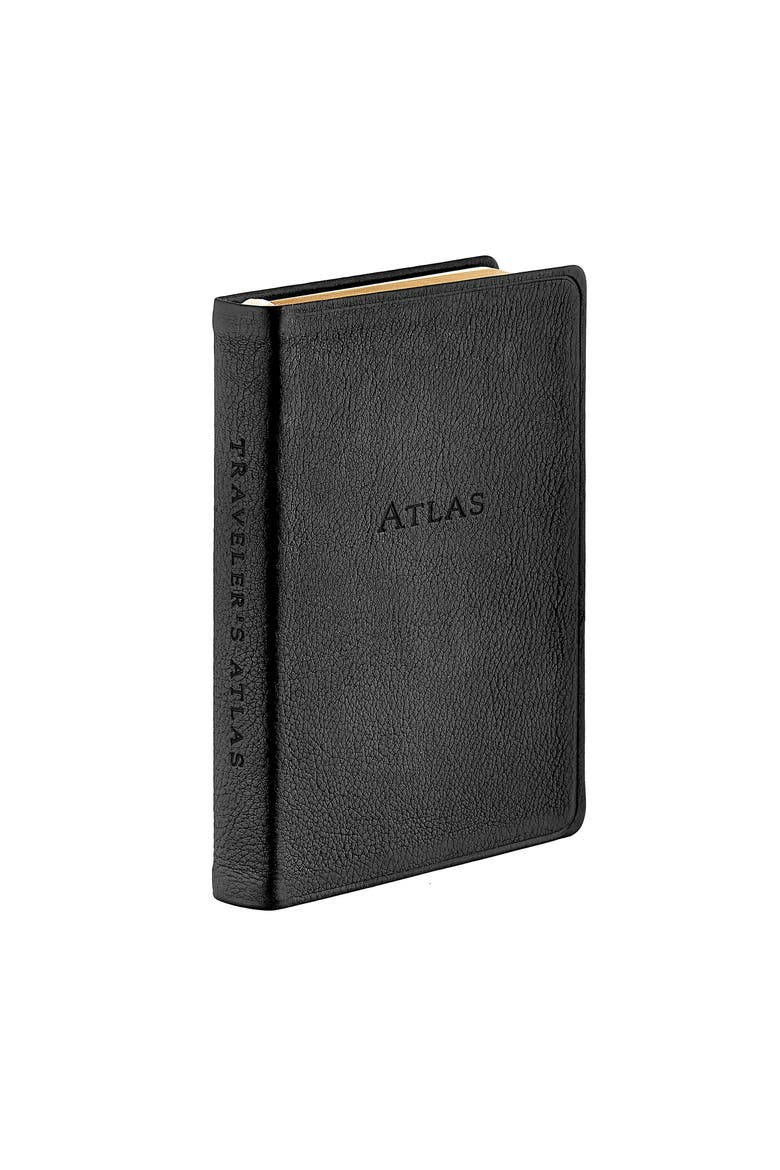 The Traveler's Atlas, Alternate, color, Black