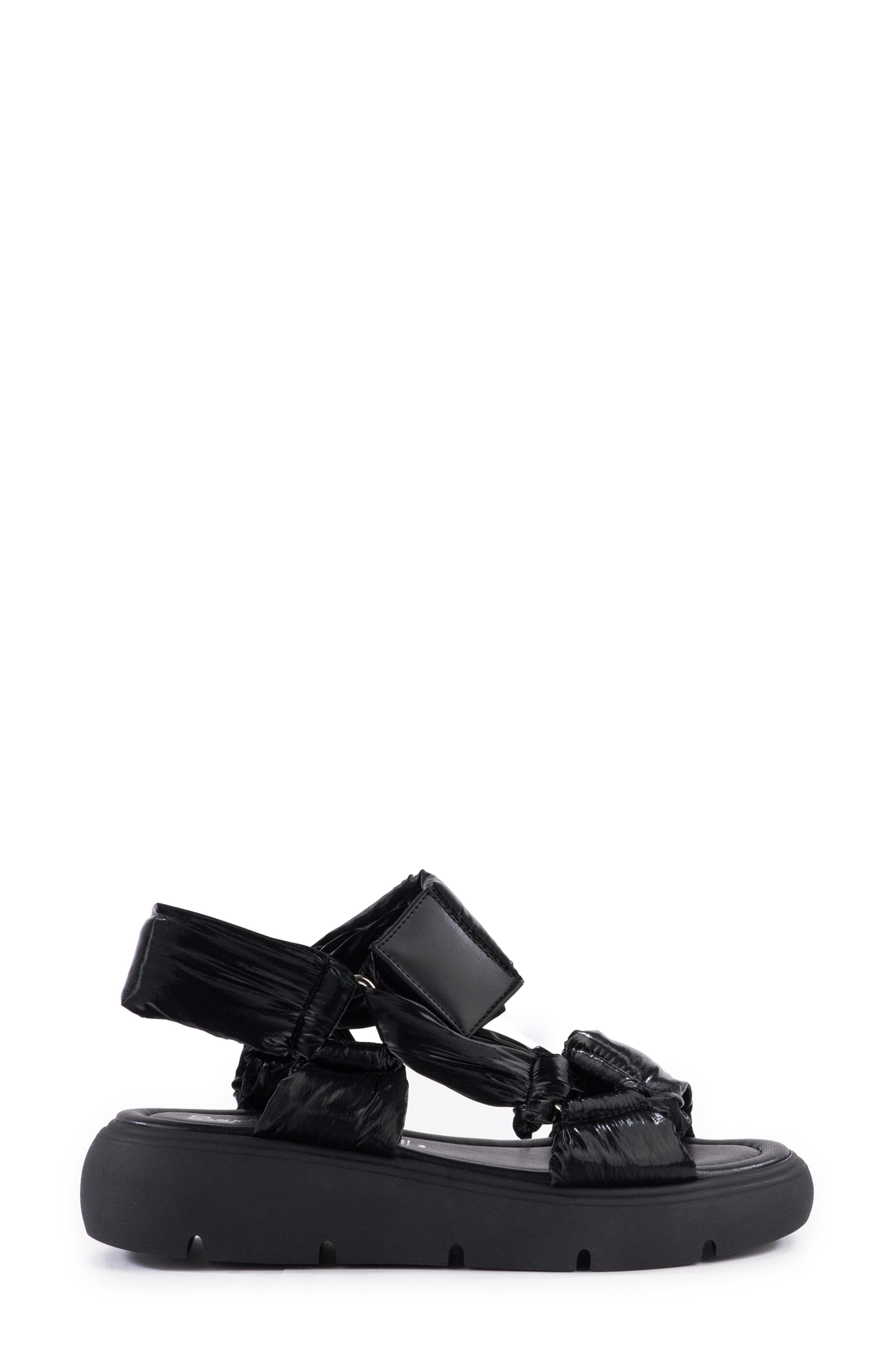 Seychelles Light Up Platform Sandal, Alternate, color, Black