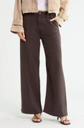 Hudson Jeans Jolene Pleated Mid Rise Trousers