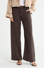 Hudson Jeans Jolene Pleated Mid Rise Trousers