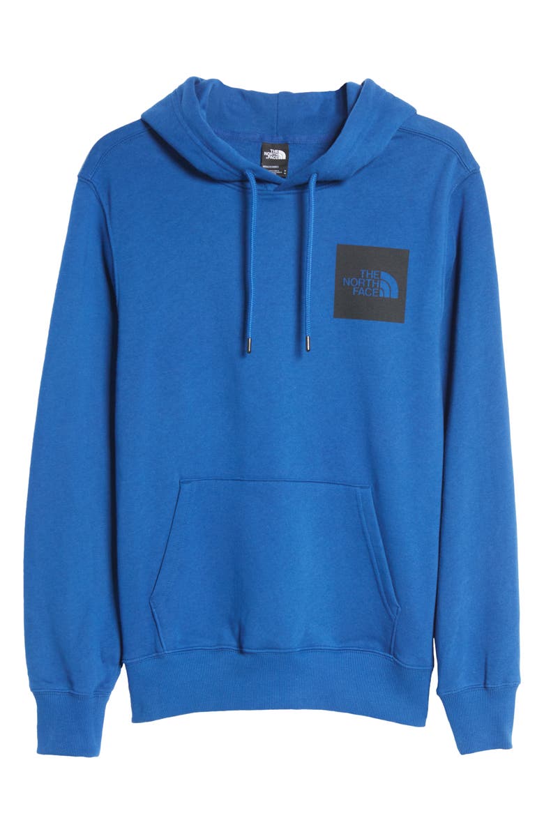The North Face Fine Logo Graphic Hooded Sweatshirt, Alternate, color,