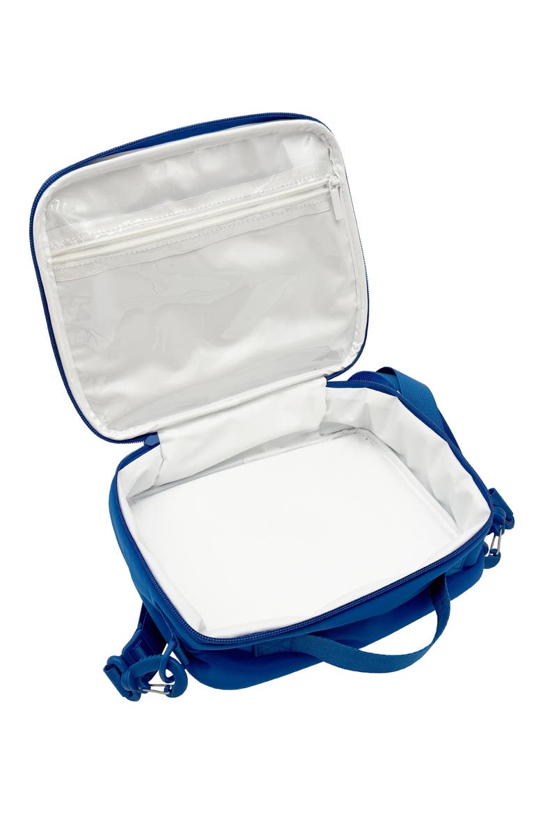 Puffer Bistro Lunch Bag, Alternate, color, BLUE