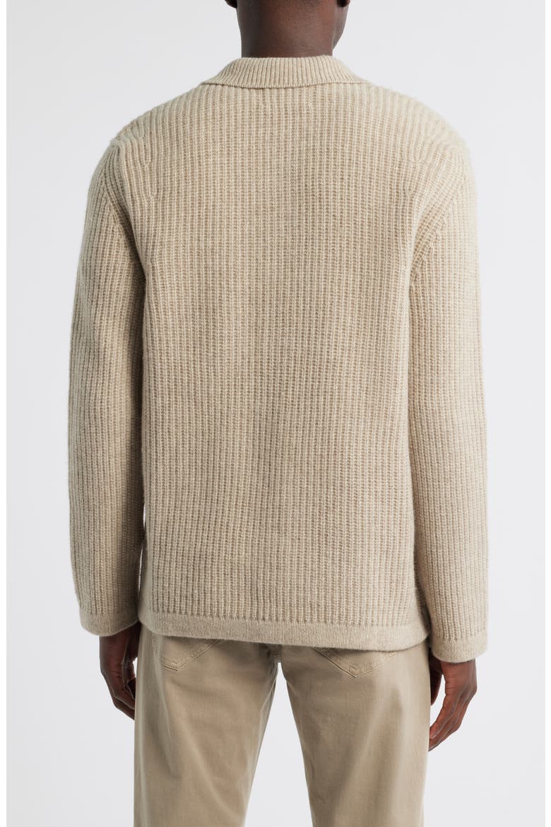 Kite Merino Wool Cardigan, Alternate, color, BONE