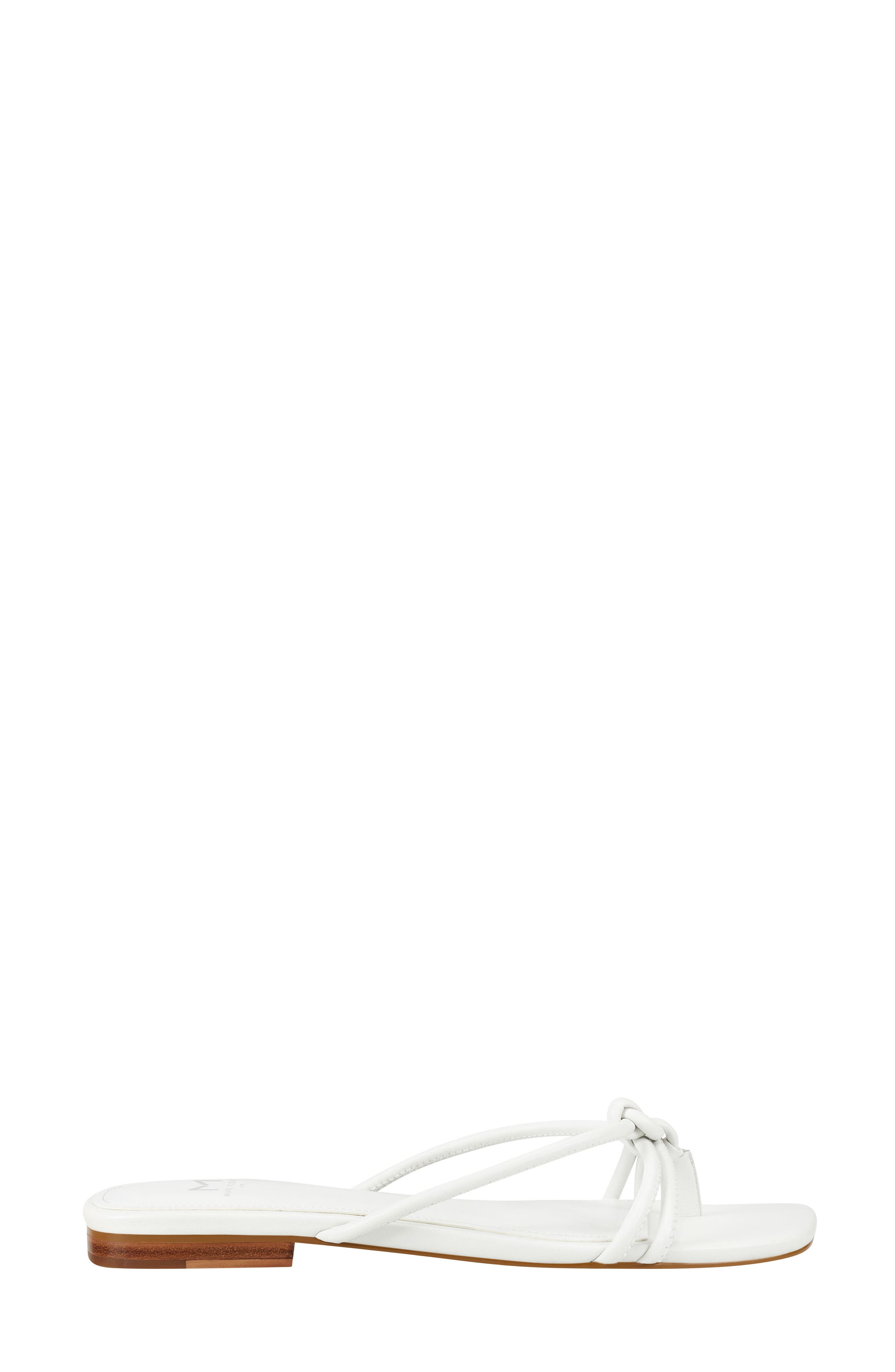 Monty Sandal, Alternate, color, WHITE LEATHER